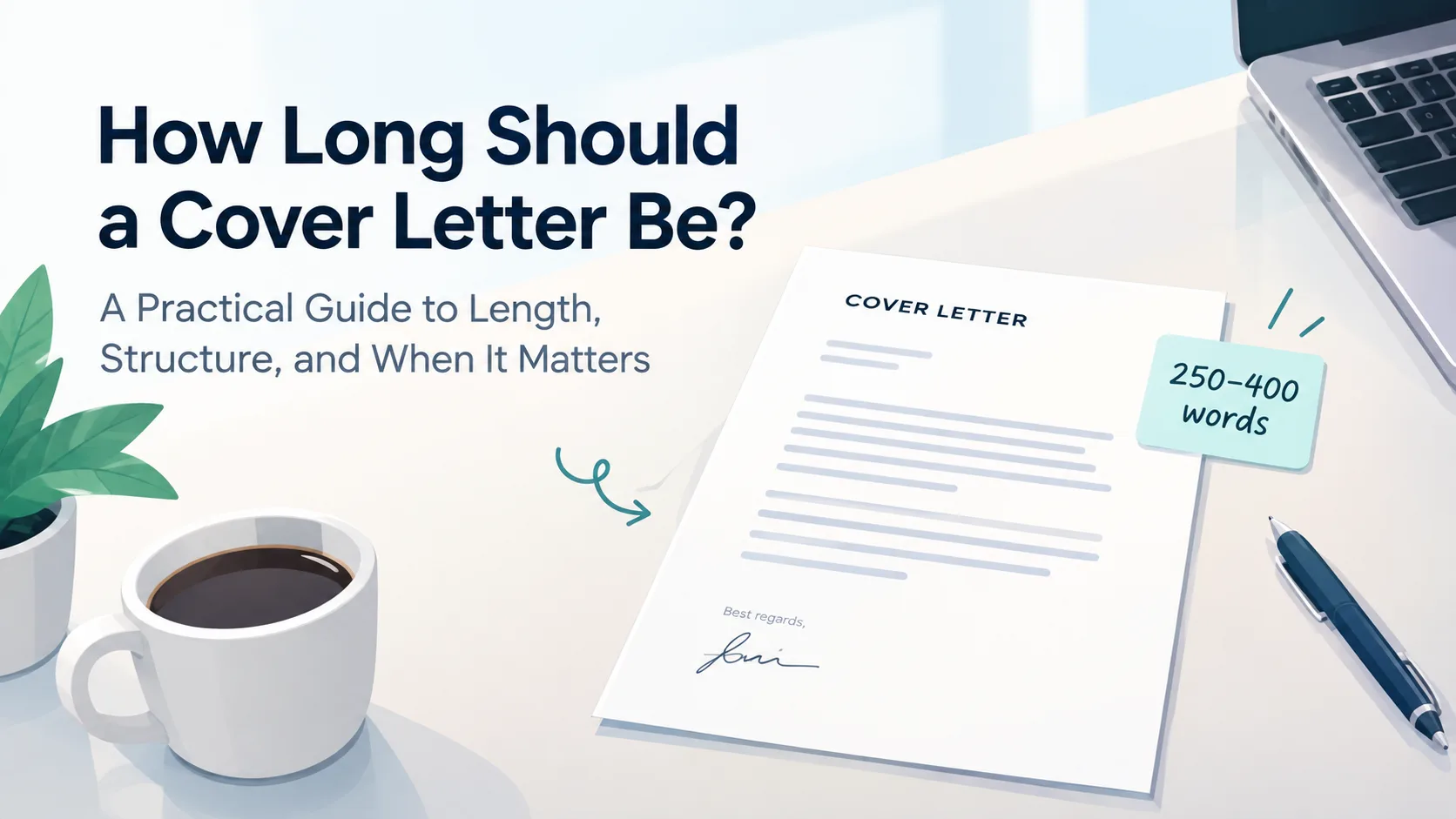 How Long Should a Cover Letter Be? A Practical Guide to Length, Structure, and When It Matters