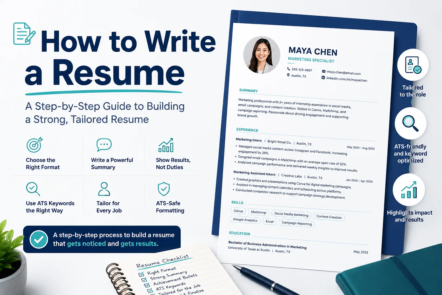Cómo escribir un currículum: guía completa paso a paso