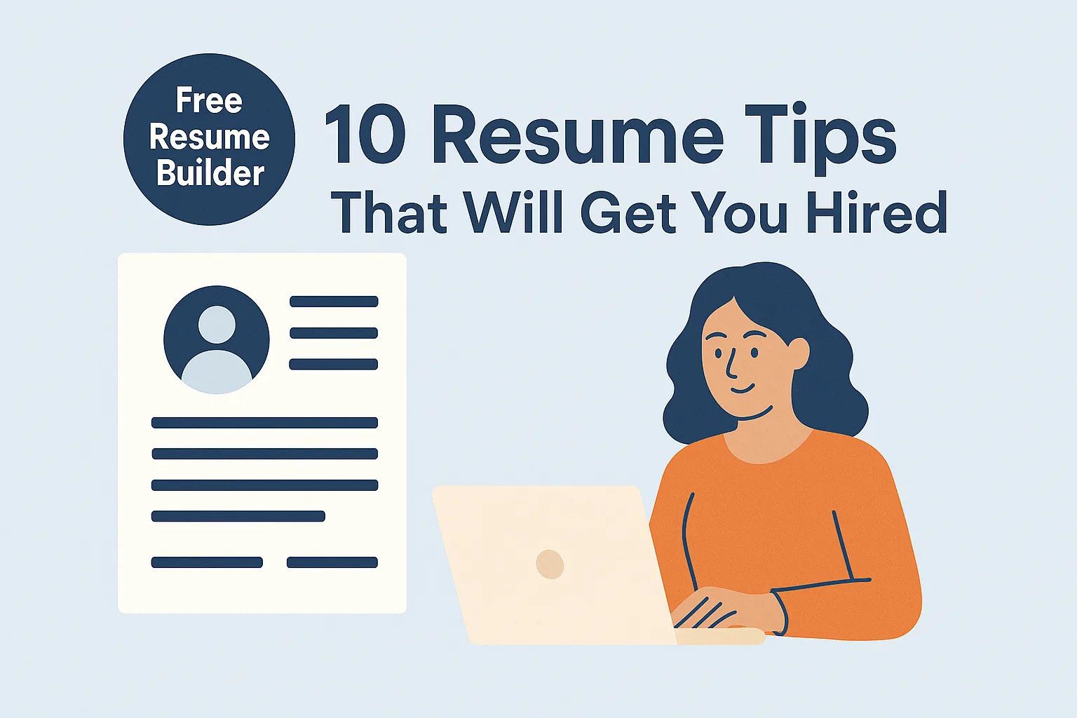 10 Astuces de CV qui vous Feront Embaucher en 2025 — Avec un Créateur de CV Gratuit